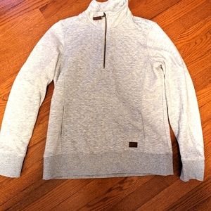 LL Bean quilted quarter zip